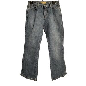 Ikeda Jeans Size 33 (fits smaller)– Medium Wash Straight Leg – Made in Canada